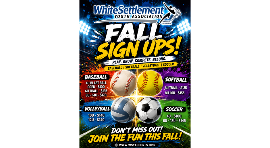 Fall Sports Registration 